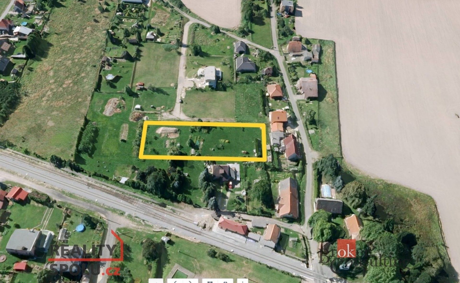 Prodej pozemek pro bydlení - Kamenný Újezd, 2 418 m²