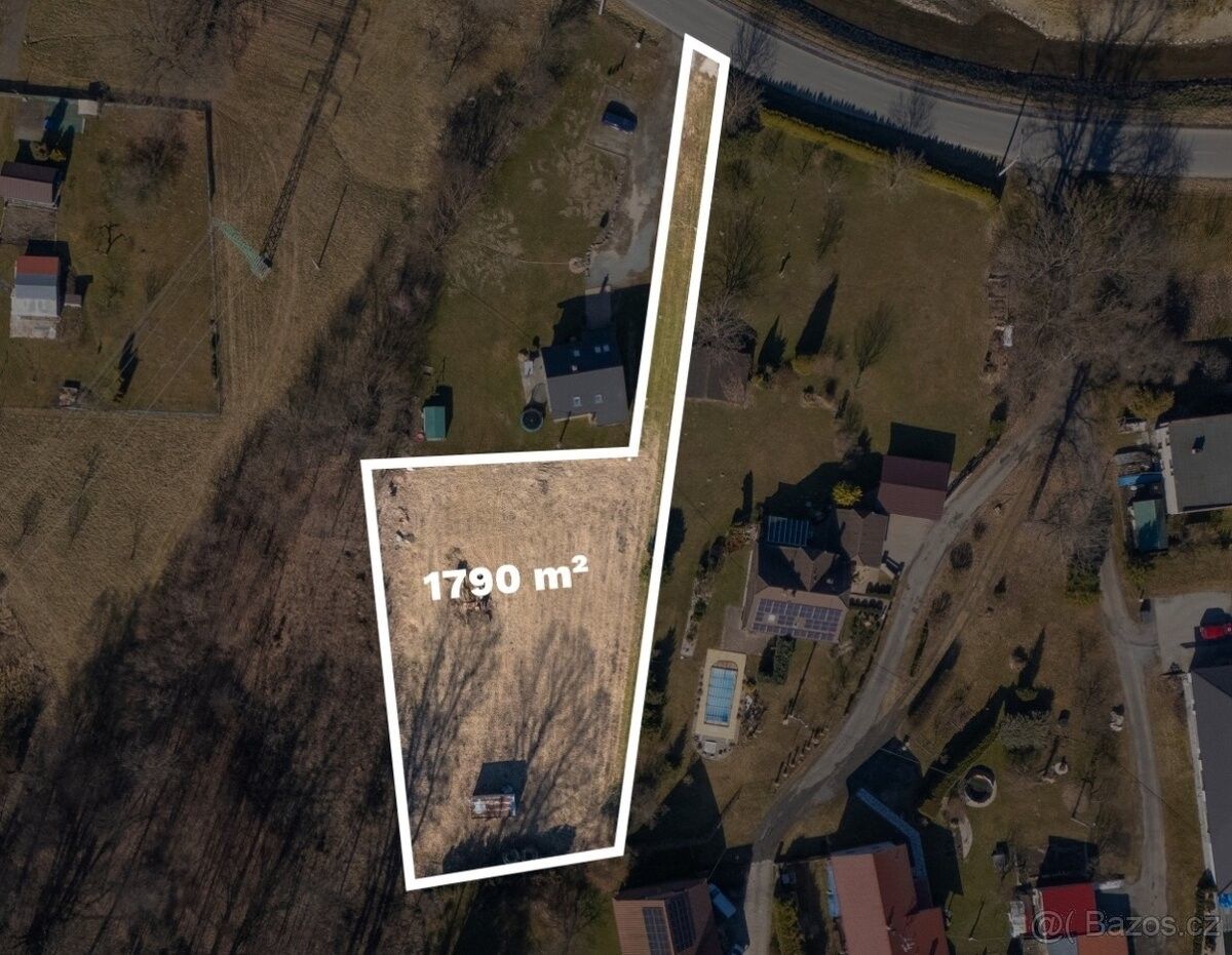 Prodej pozemek pro bydlení - Velké Albrechtice, 742 91, 1 790 m²