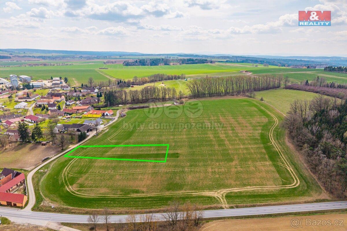 Prodej pozemek - Týn nad Vltavou, 375 01, 1 200 m²
