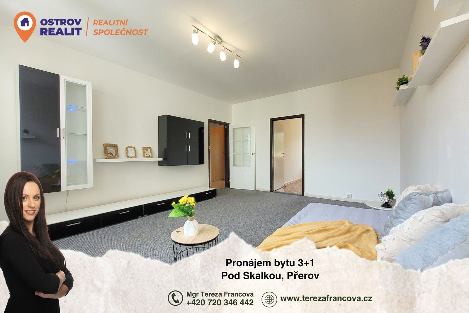 3+1, Pod Skalkou, Přerov, 69 m²