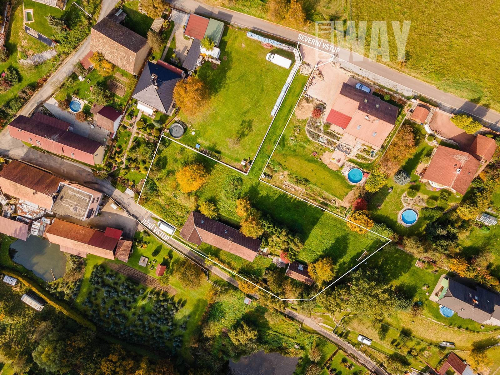 Prodej pozemek pro bydlení - Vidlákova Lhota, Benešov, 2 346 m²