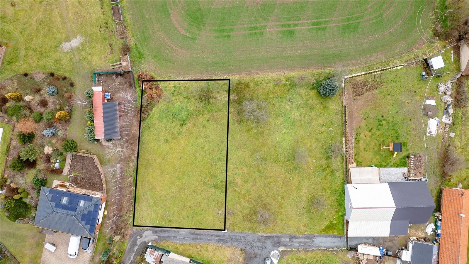 Pozemky pro bydlení, Prusice, 800 m²