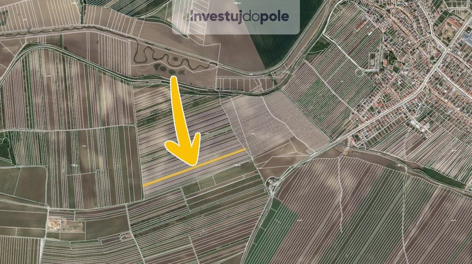 Prodej zemědělský pozemek - Velké Pavlovice, 3 452 m²