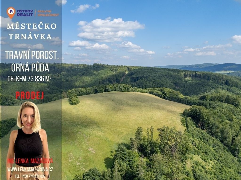 Zemědělské pozemky, Městečko Trnávka, 73 836 m²