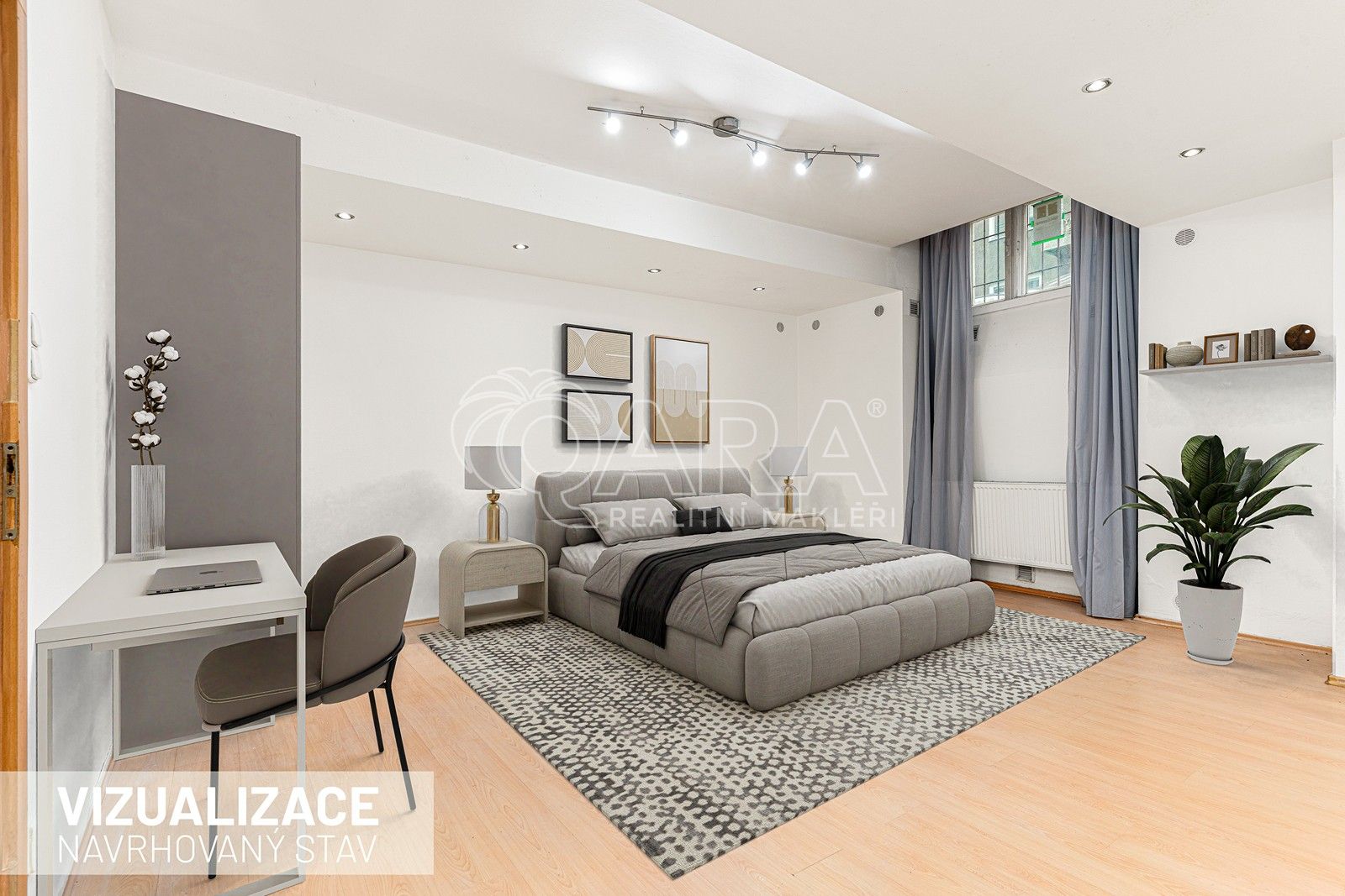 1+kk, Viklefova, Praha, 35 m²