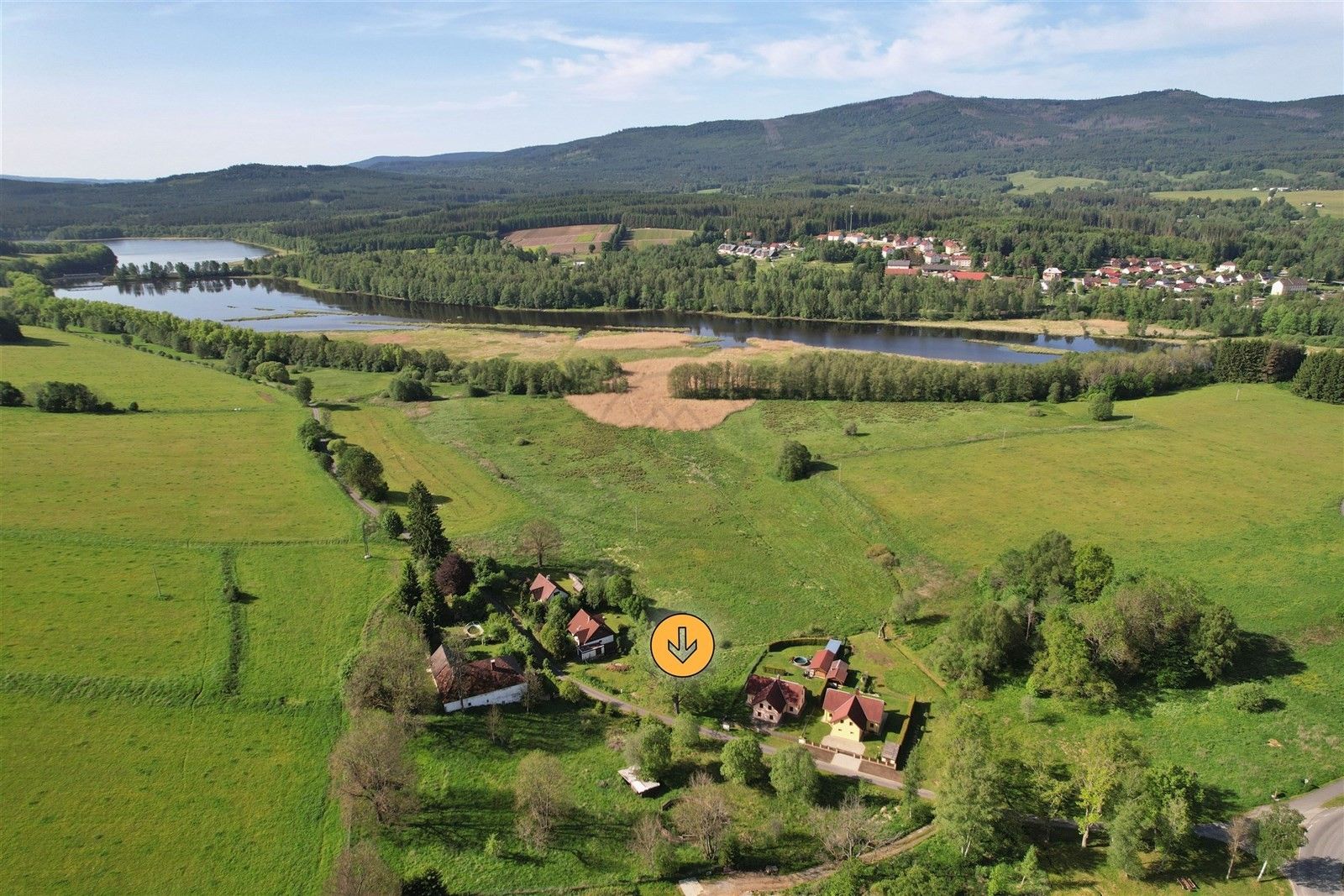 Pozemky pro bydlení, Nová Pec, 942 m²