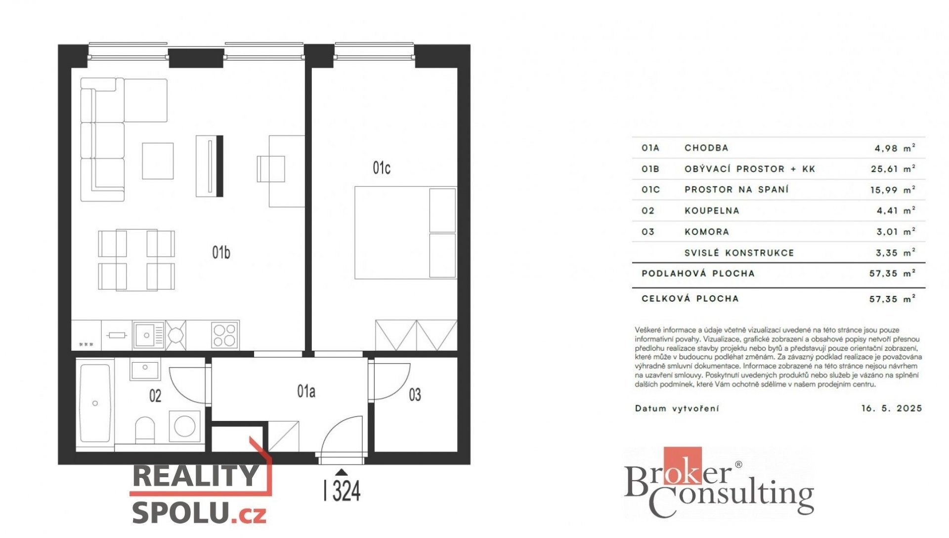 Prodej byt 2+kk - Zahradní, Plzeň, 57 m²