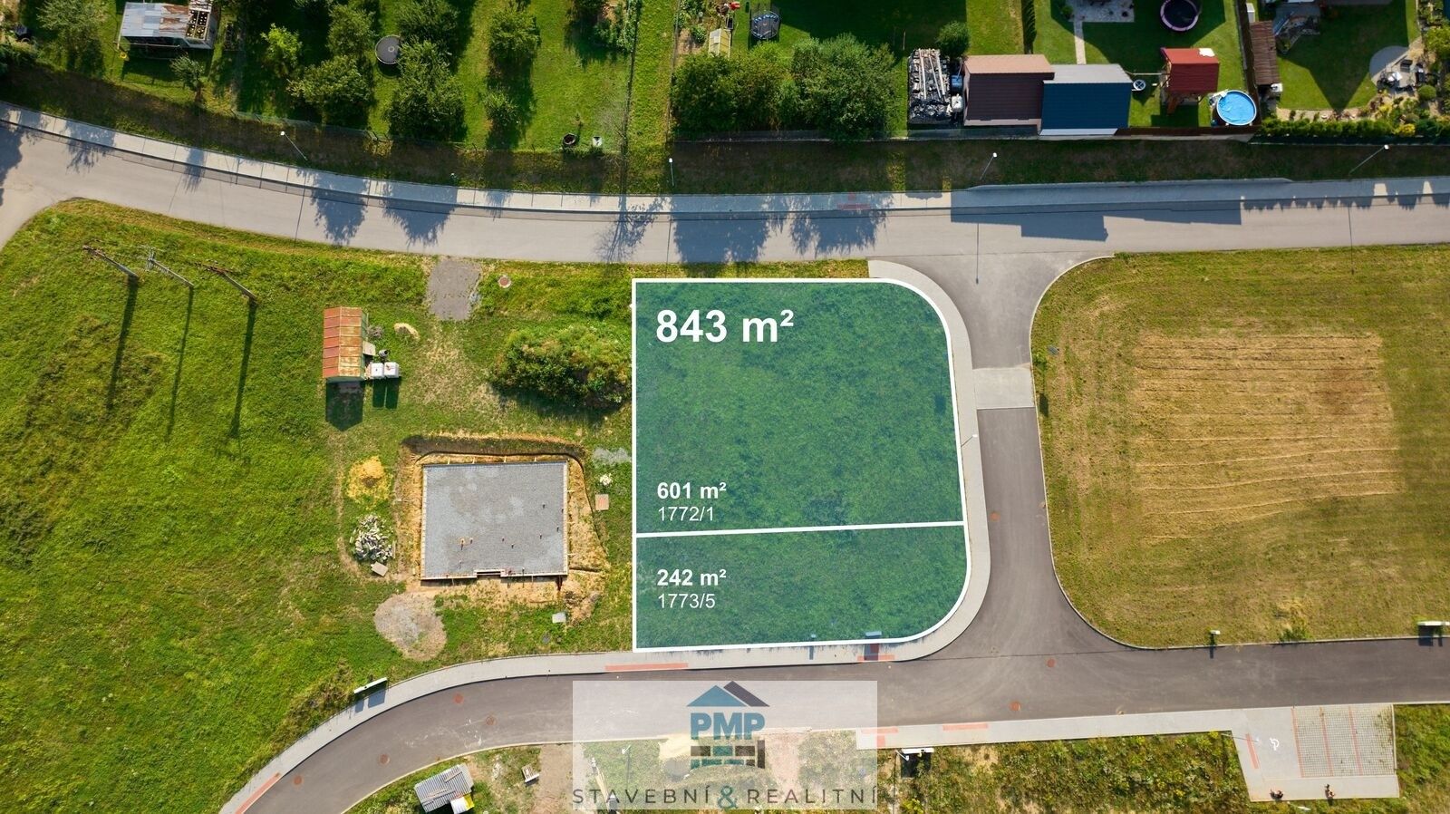 Pozemky pro bydlení, Velké Opatovice, 843 m²