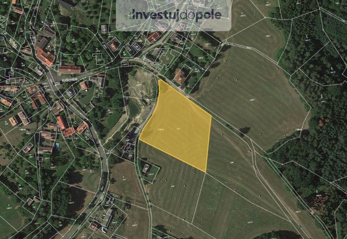 Zemědělské pozemky, Krčkovice, Hrubá Skála, 4 817 m²