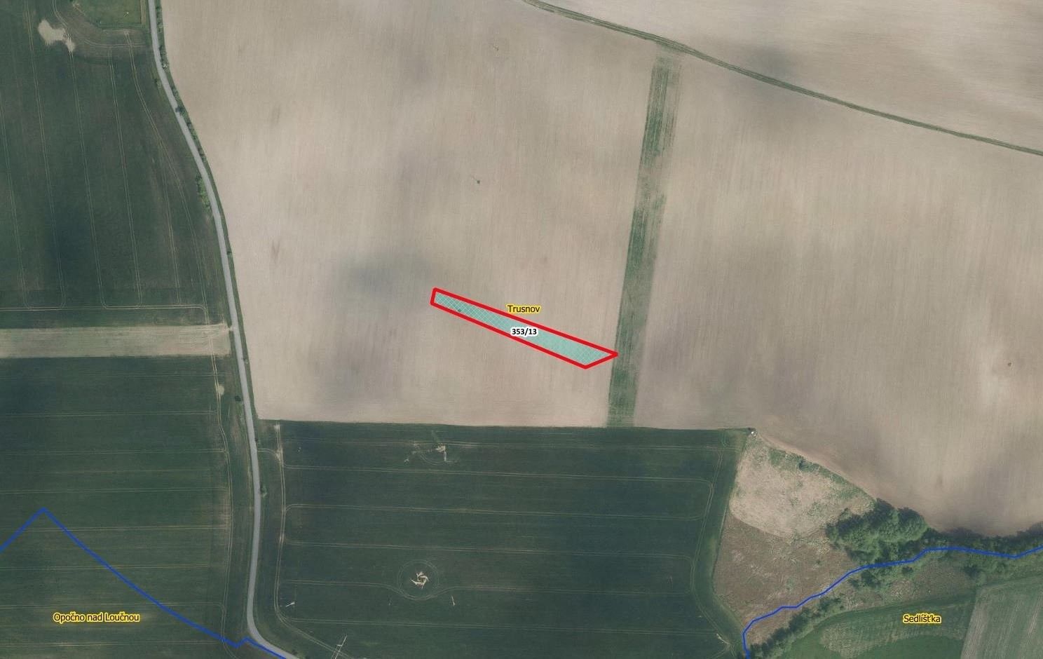 Zemědělské pozemky, Trusnov, 2 975 m²