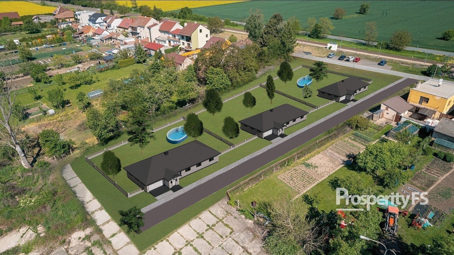 Pozemky pro bydlení, Křižanovice, 974 m²