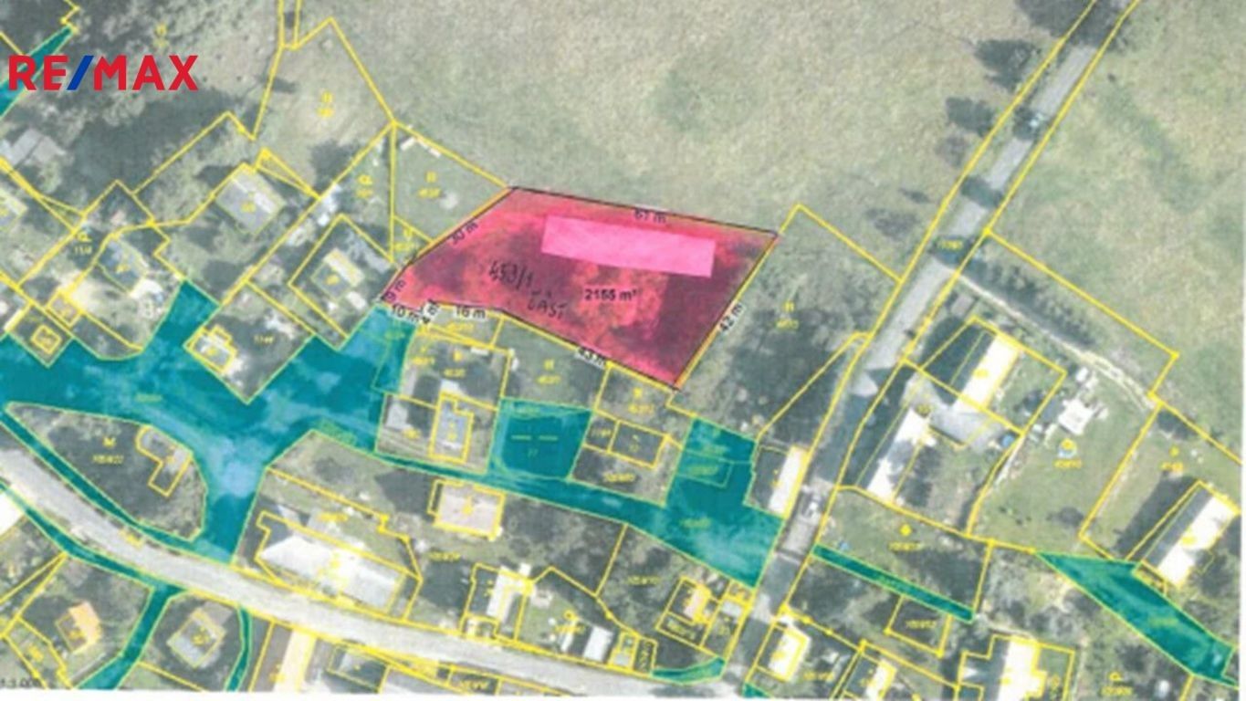 Louky, Málkov, 2 155 m²