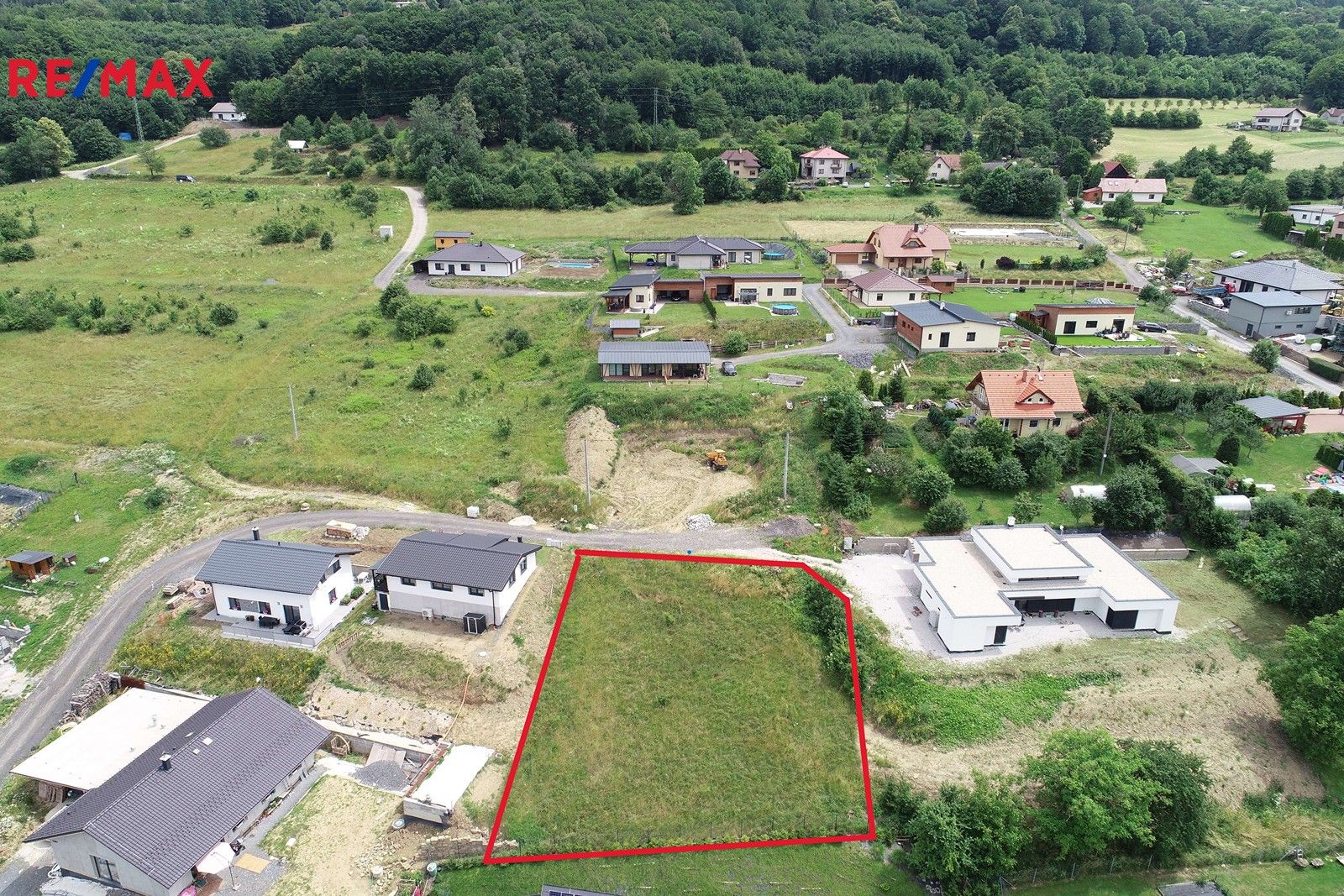 Pozemky pro bydlení, Vsetín, 1 078 m²