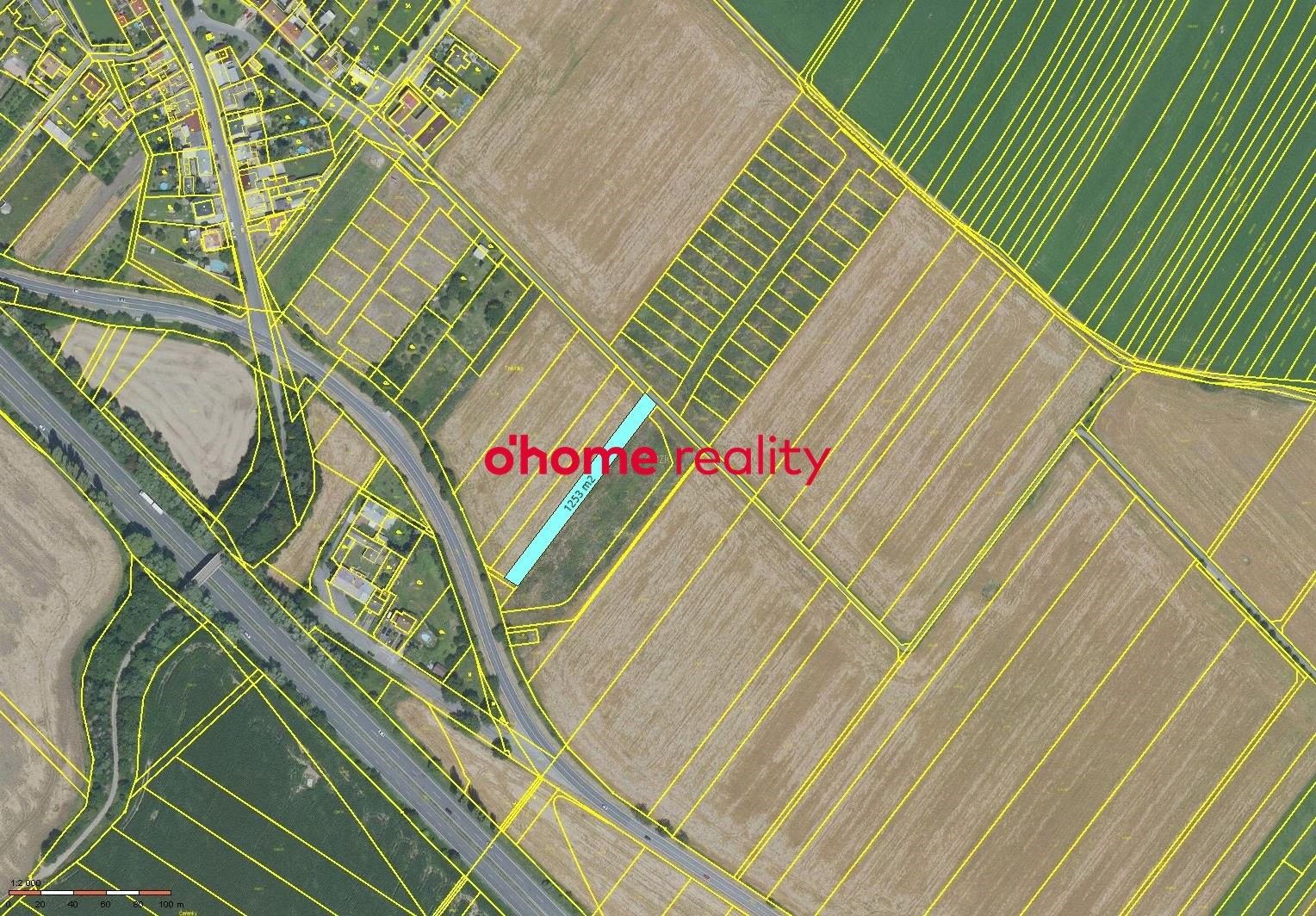 Zemědělské pozemky, Břuchotín, Křelov-Břuchotín, 1 253 m²
