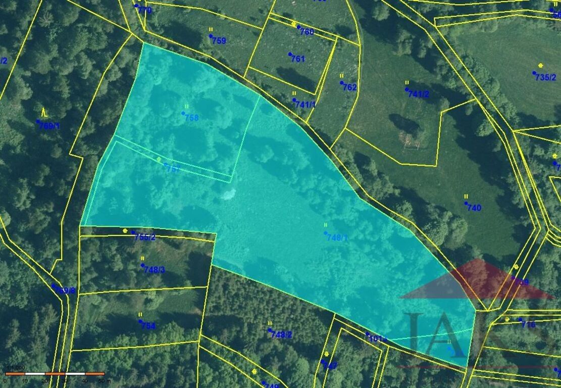 Louky, Rejštejn, 13 819 m²