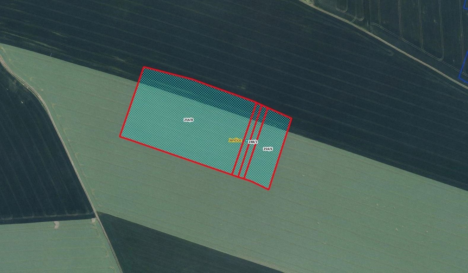 Zemědělské pozemky, Jenčice, 37 612 m²