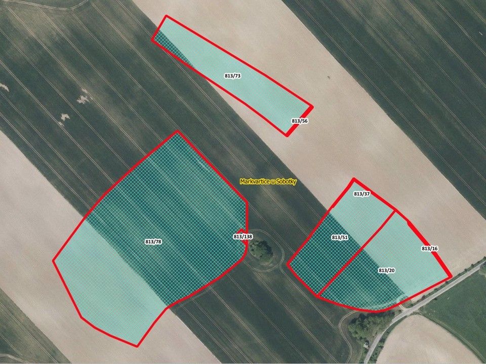 Zemědělské pozemky, Markvartice, 80 011 m²