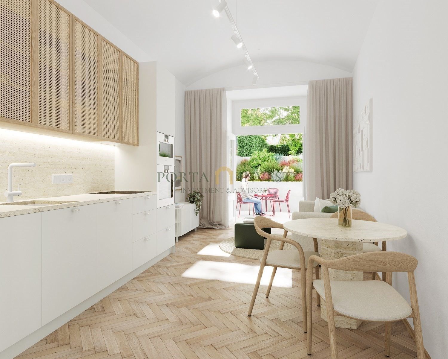 2+kk, Pod Karlovem, Praha, 52 m²