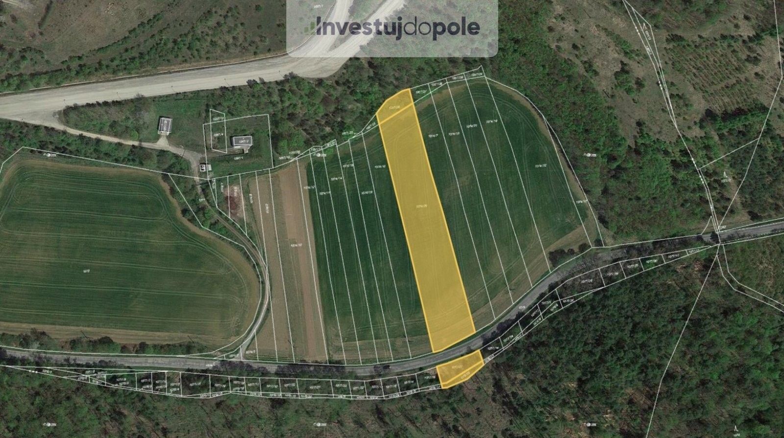 Zemědělské pozemky, Mokrá, Mokrá-Horákov, 3 095 m²