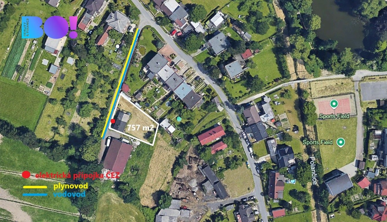 Pozemky pro bydlení, Malostranská, Ostrava, 757 m²