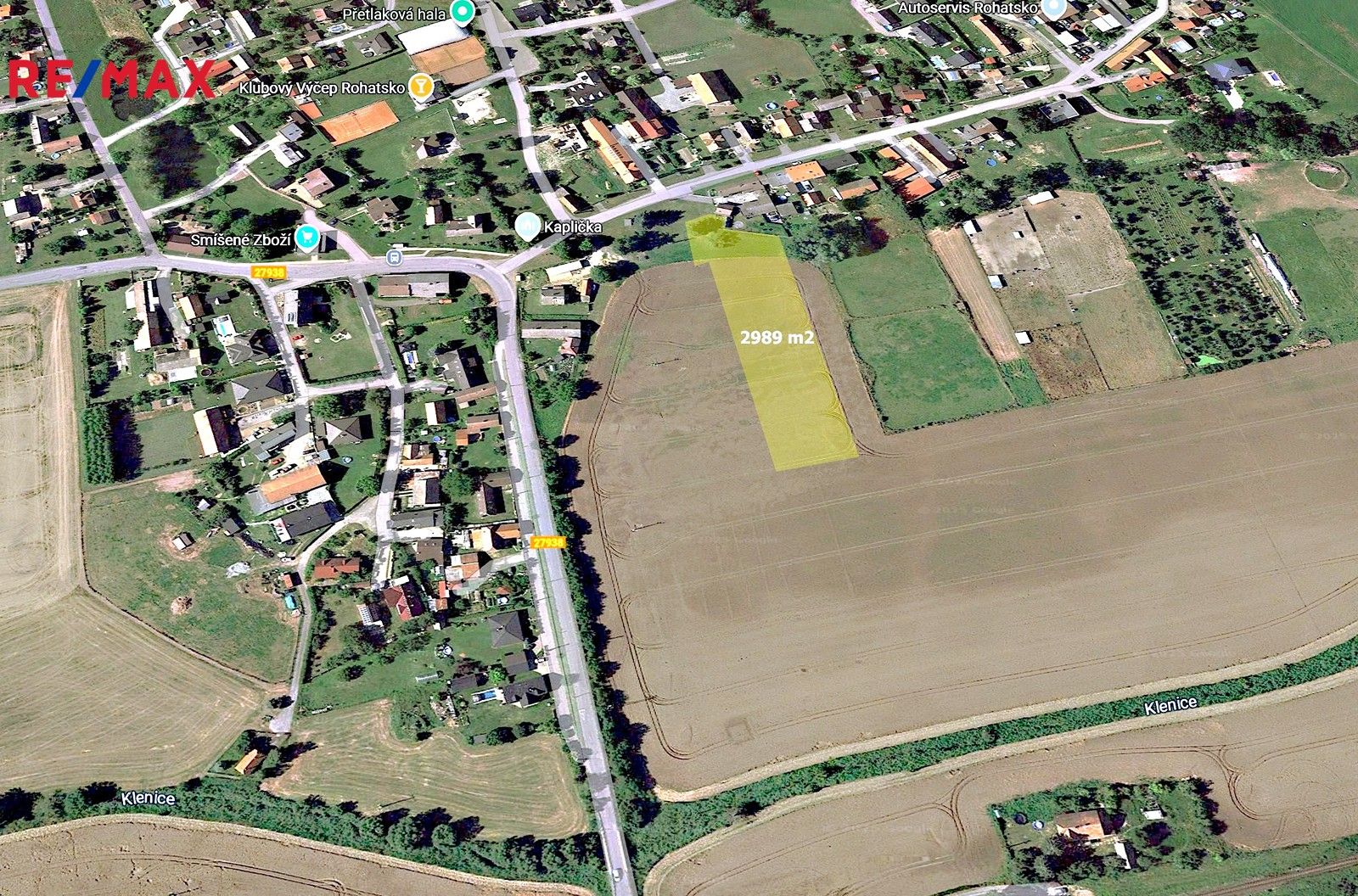 Pozemky pro bydlení, Rohatsko, 2 989 m²