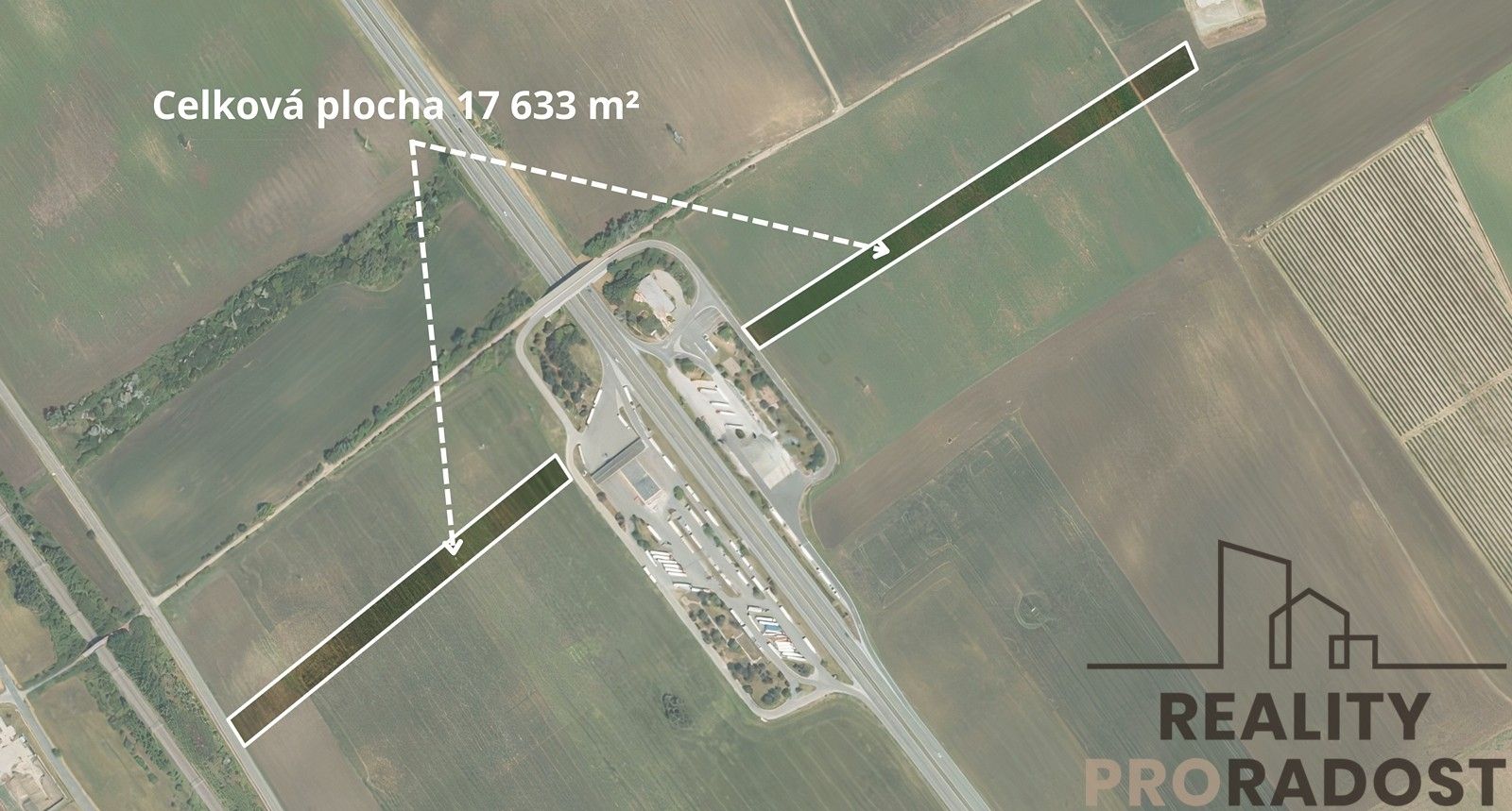 Zemědělské pozemky, Ladná, 17 633 m²
