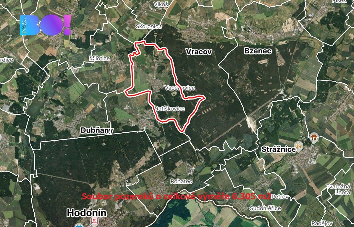 Zemědělské pozemky, Vacenovice, 696 06, 6 305 m²