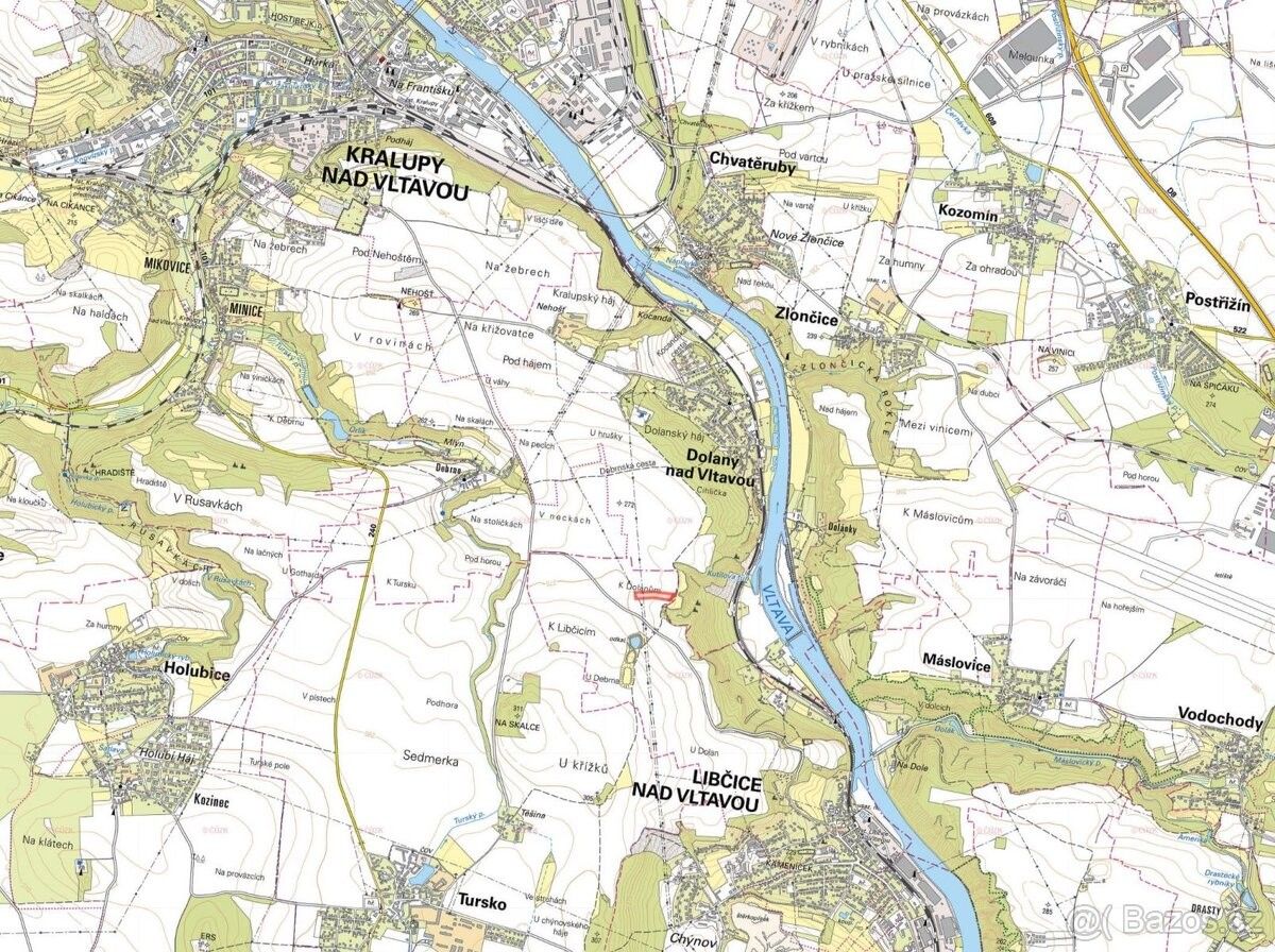 Prodej zemědělský pozemek - Libčice nad Vltavou, 252 66