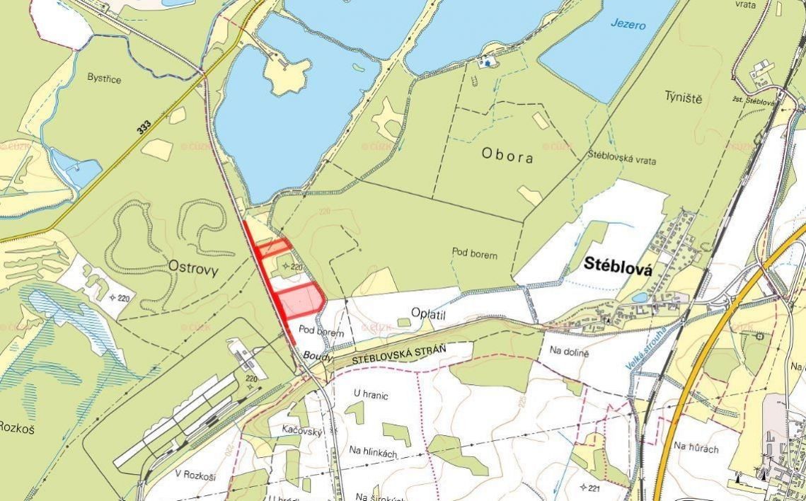 Prodej zemědělský pozemek - Opatovice nad Labem, 533 45
