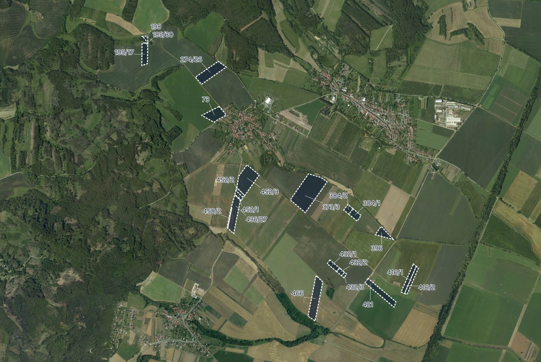 Zemědělské pozemky, Drválovice, Vanovice, 48 665 m²