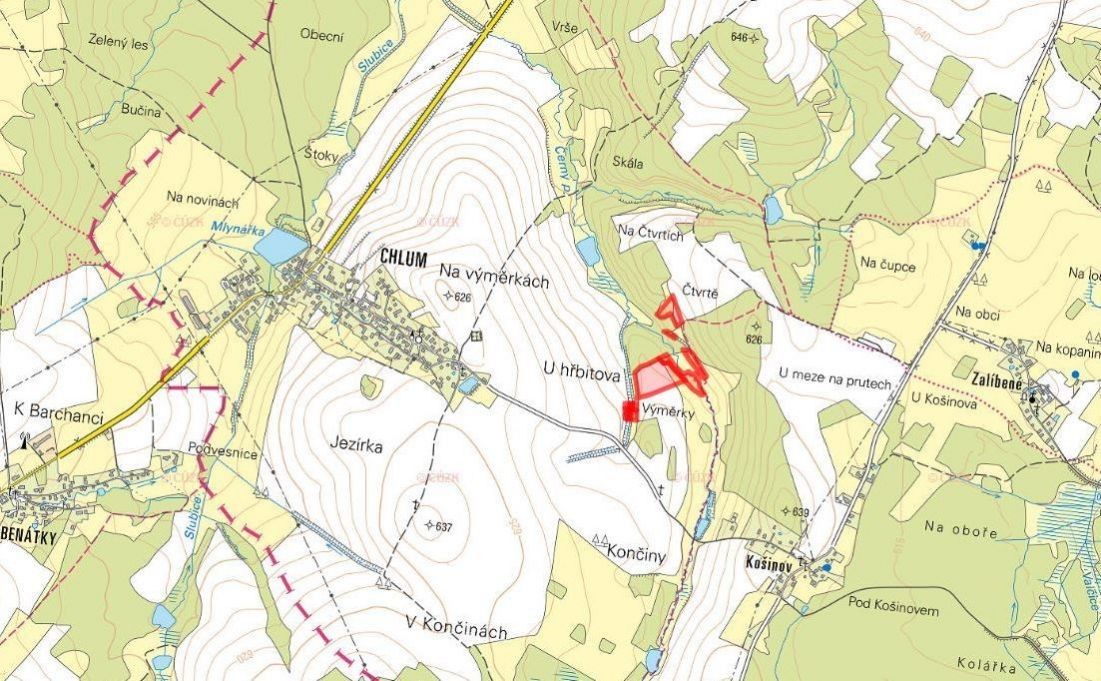 Prodej zemědělský pozemek - Hlinsko v Čechách, 539 01, 35 571 m²
