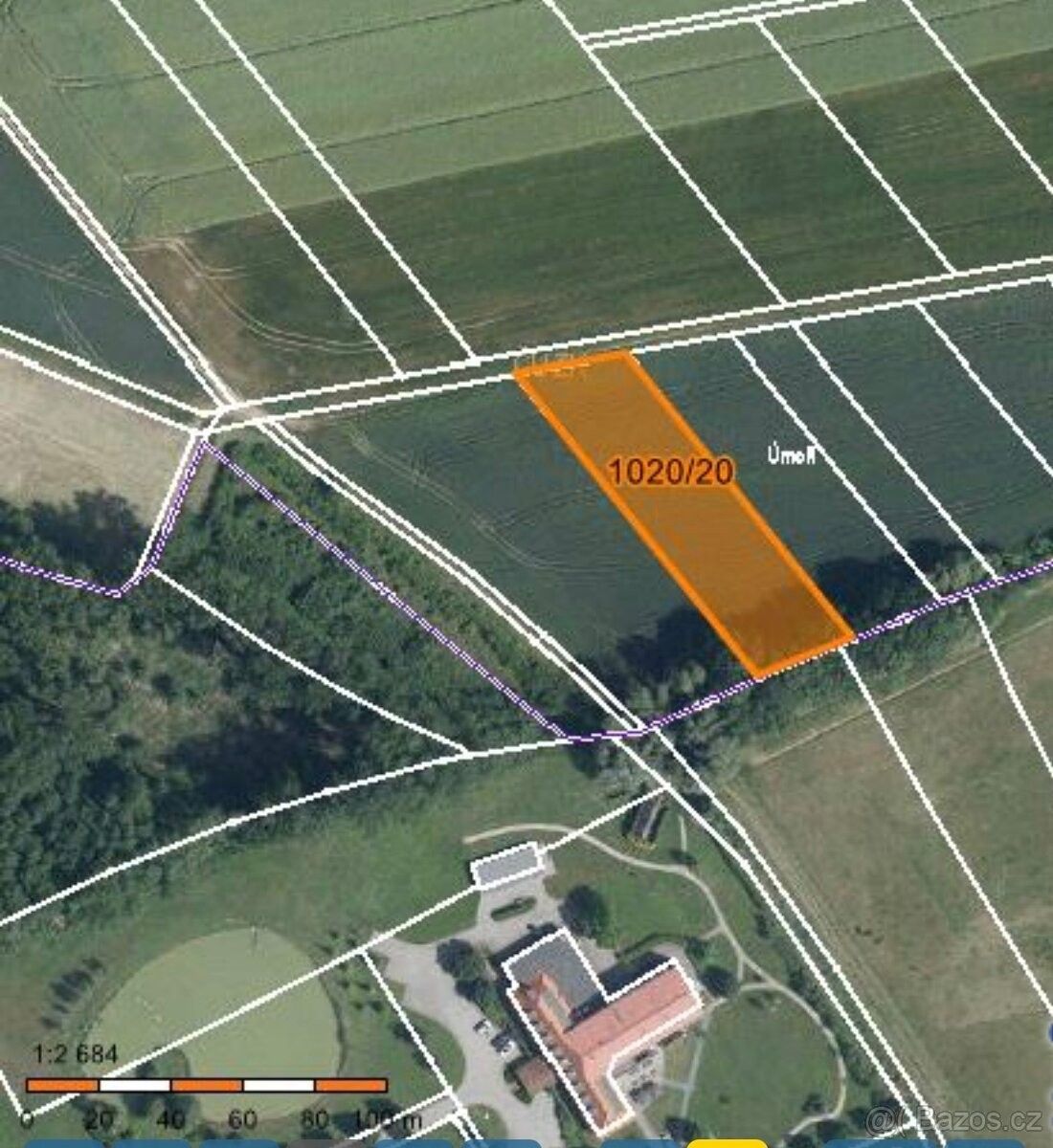 Zemědělské pozemky, Křelov-Břuchotín, 783 36, 814 m²