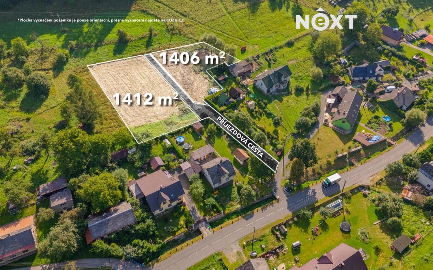 Prodej pozemek pro bydlení - Bratrušov,Bratrušov,Šumperk,Olomoucký kraj, 1 406 m²