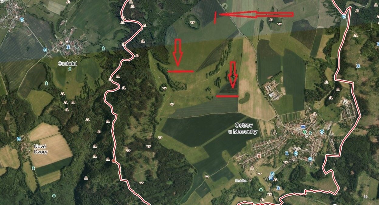 Zemědělské pozemky, Ostrov u Macochy, 7 161 m²