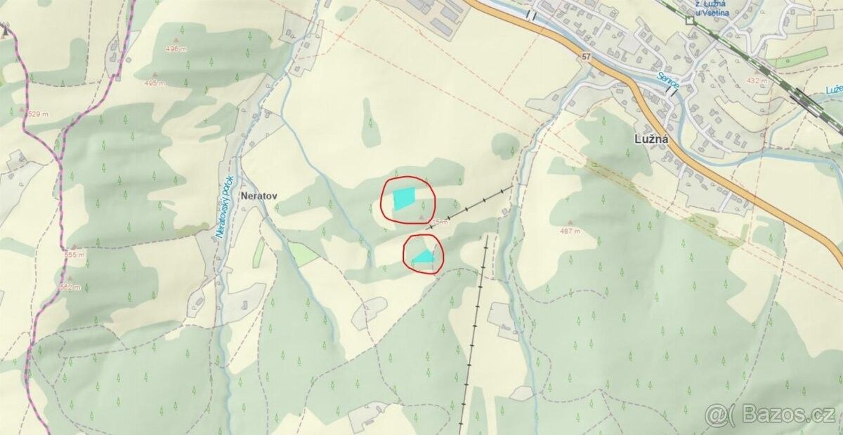 Prodej les - Valašská Polanka, 756 11, 2 640 m²