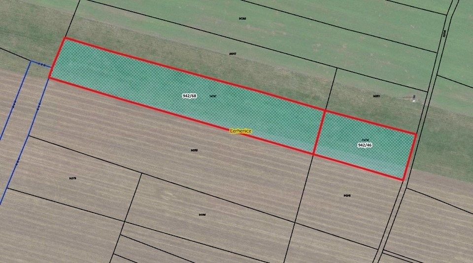 Zemědělské pozemky, Cerhenice, 12 495 m²