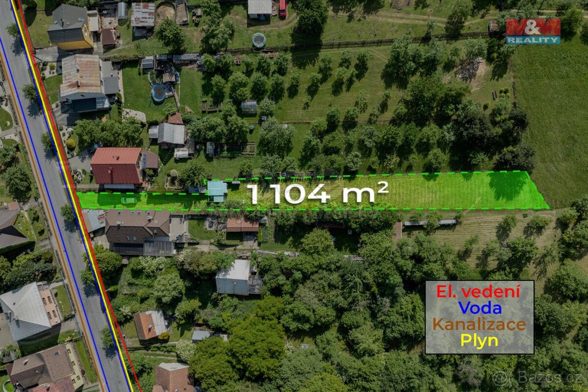 Zahrady, Loučka u Valašského Meziříčí, 756 44, 1 104 m²