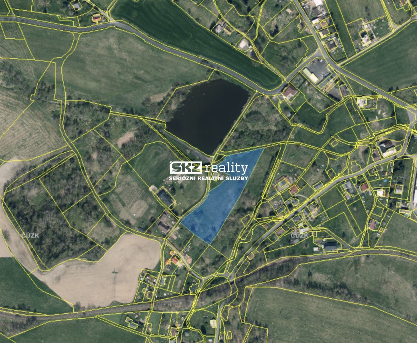 Zemědělské pozemky, Staré Křečany, 14 146 m²