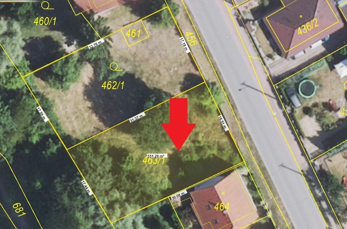 Pozemky pro bydlení, Srby, Tuchlovice, 543 m²