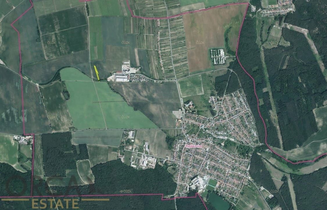 Prodej pozemek - Ratíškovice, 696 02, 1 189 m²