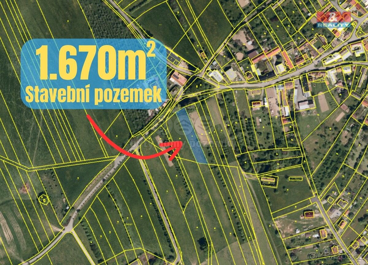 Pozemky pro bydlení, Loučka u Valašského Meziříčí, 756 44, 1 670 m²