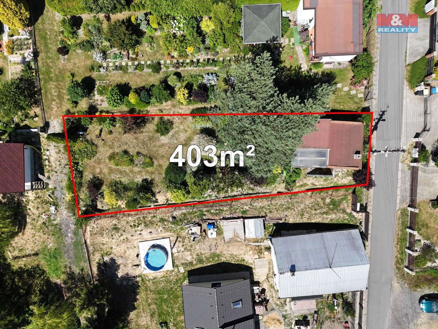 Zahrady, Klimkovice, 403 m²