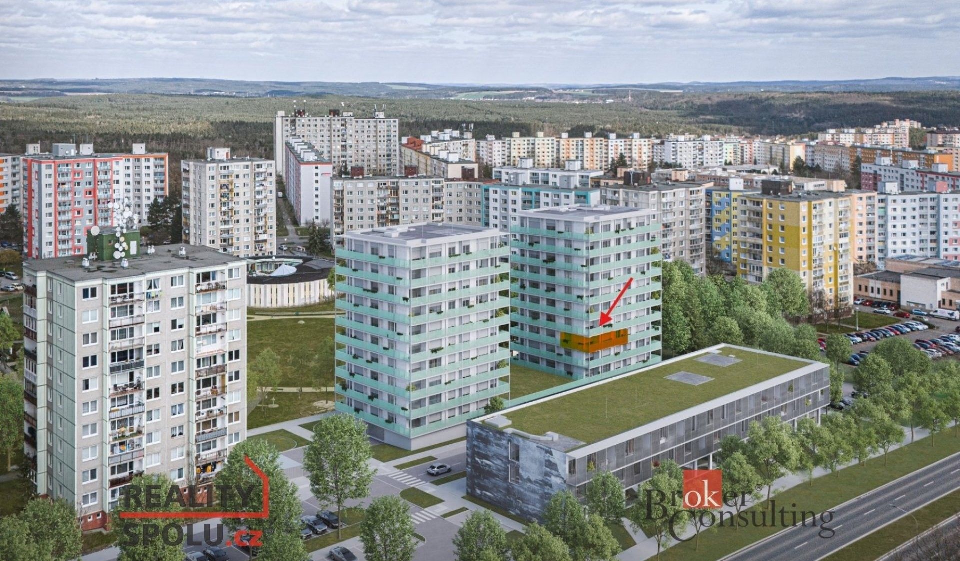 3+kk, Studentská, Plzeň, 82 m²