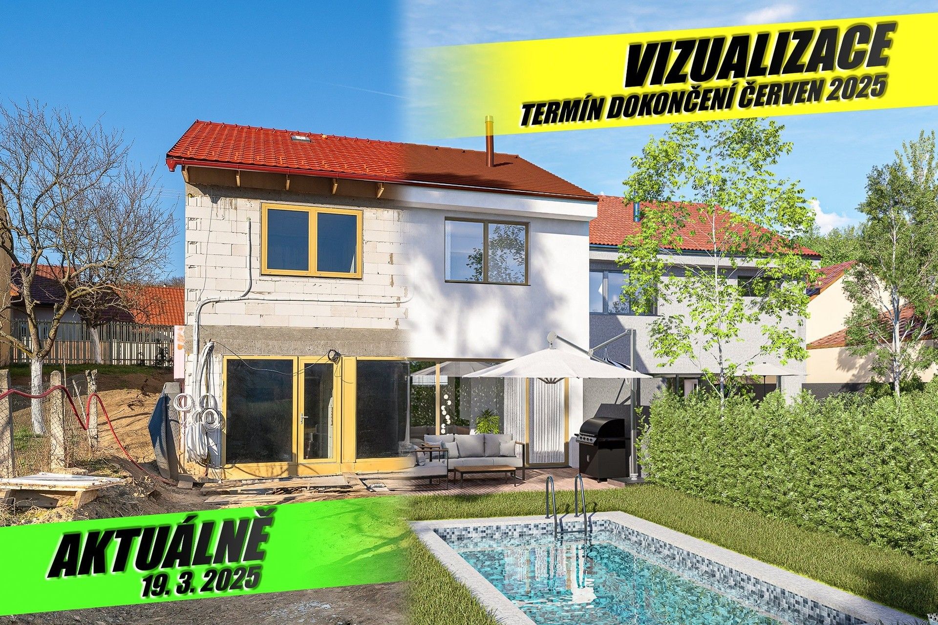 Rodinné domy, Drslavice, 196 m²
