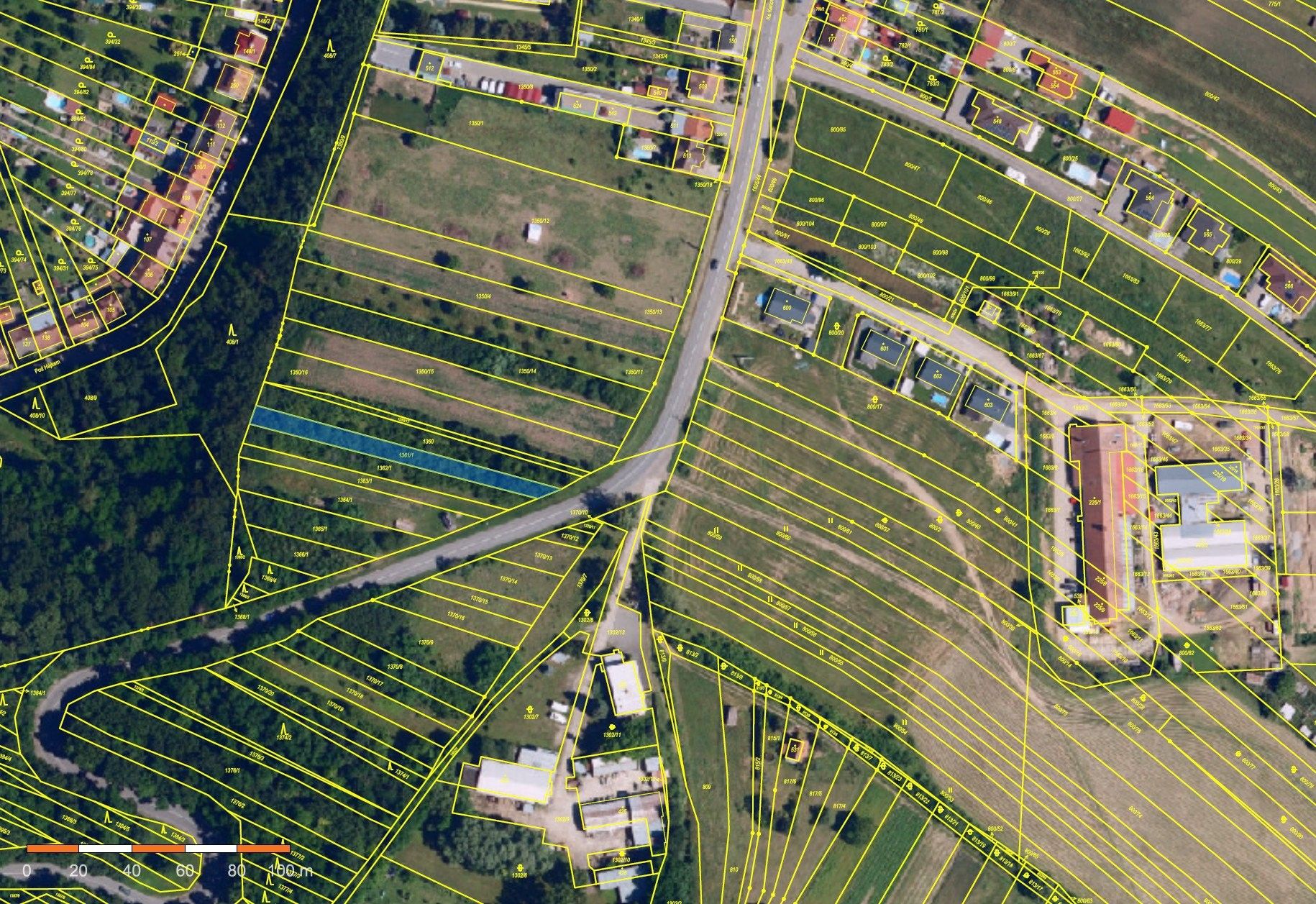 Pozemky pro bydlení, Němčice, Ivančice, 766 m²