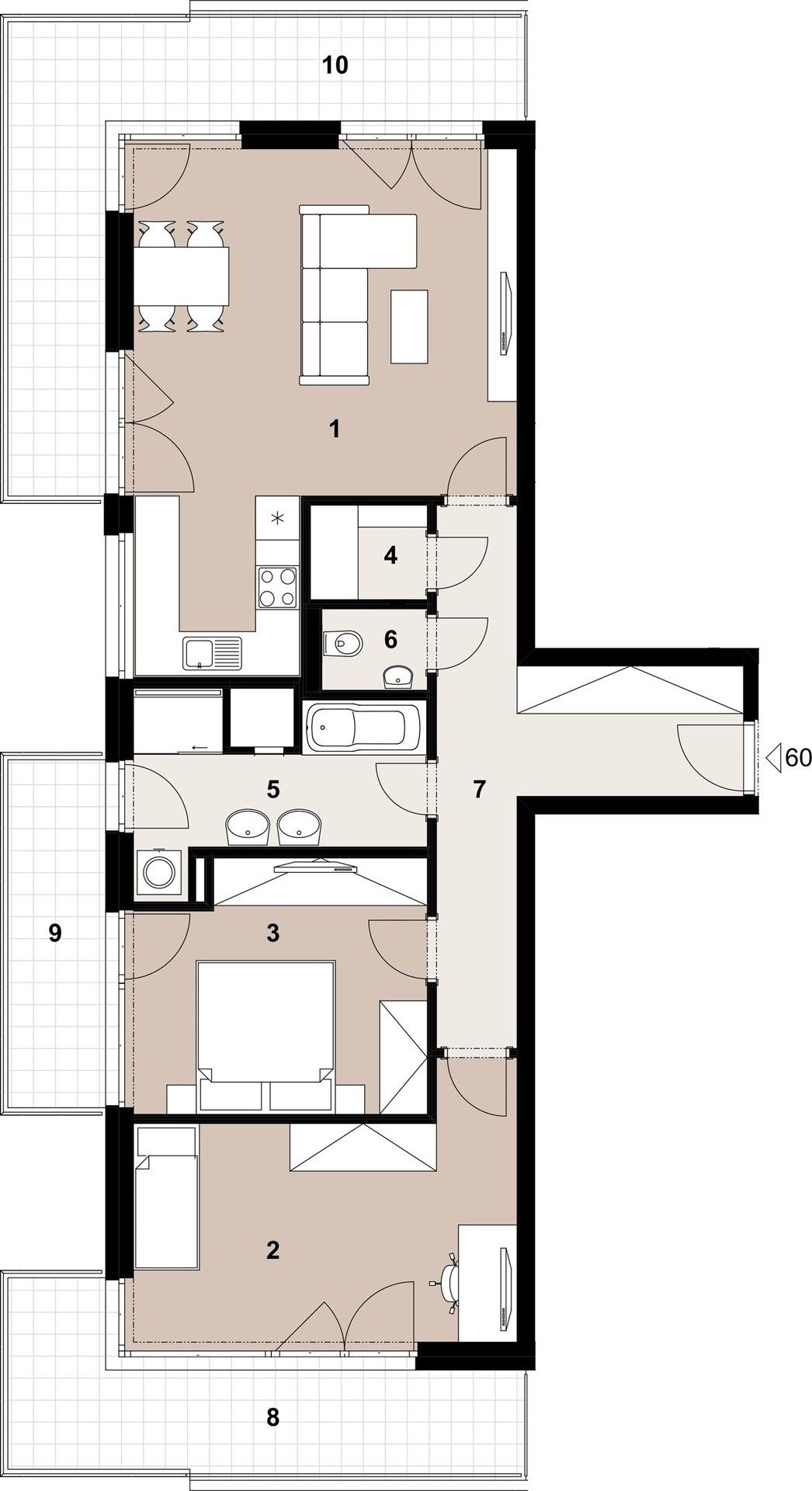 Prodej byt 3+kk - Pitkovice, Praha, 86 m²