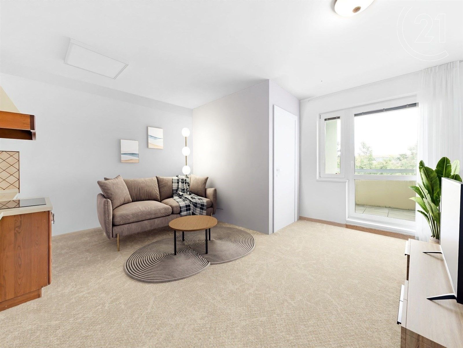 2+kk, U lipové aleje, Praha, 45 m²