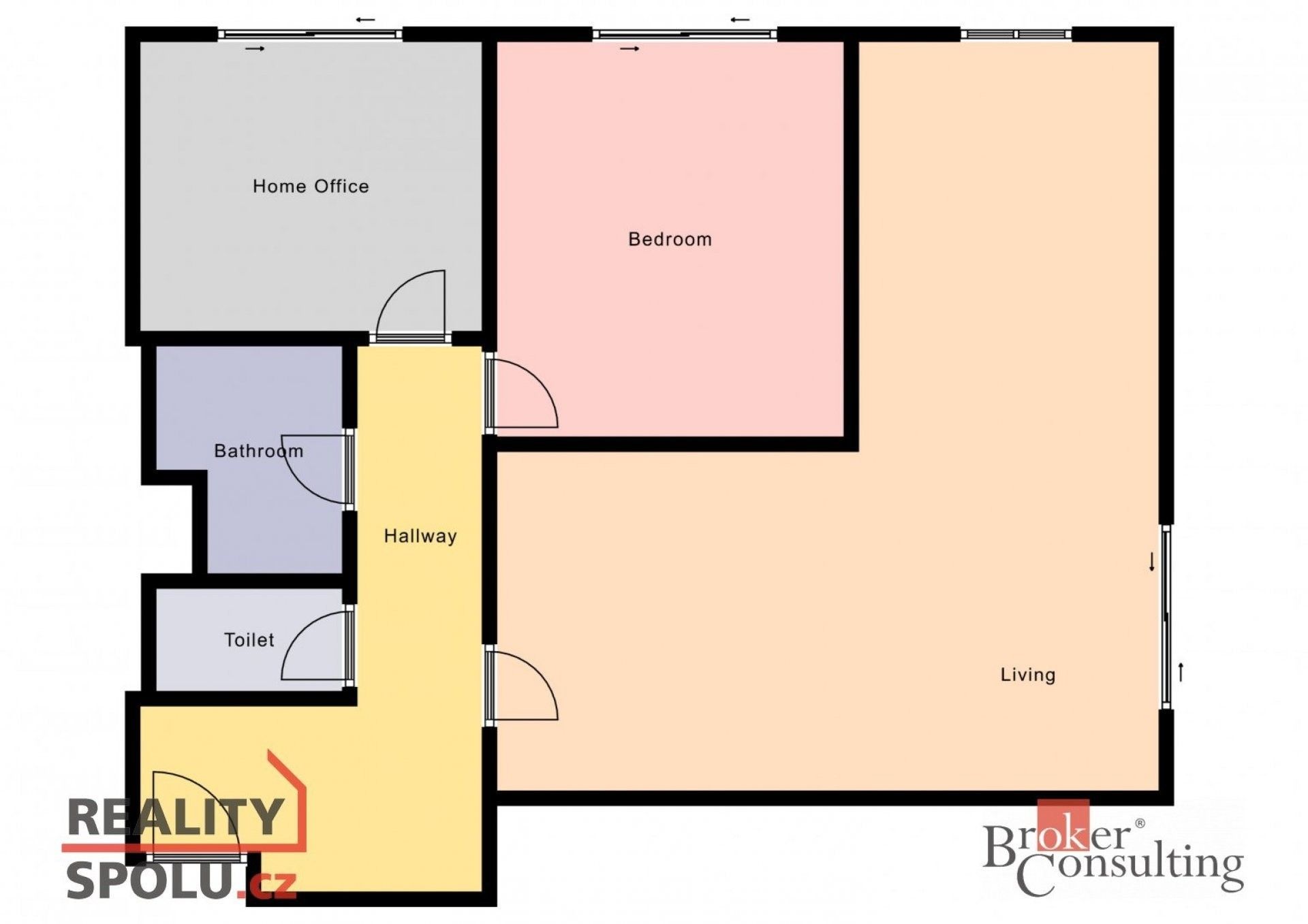 Prodej byt 3+kk - Wiesenthalova, Praha, 76 m²