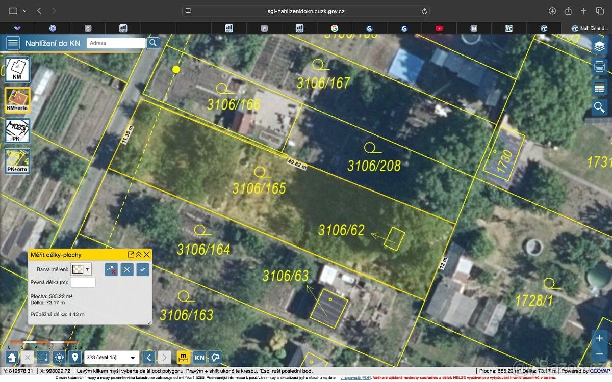 Zahrady, Kadaň, 432 01, 600 m²