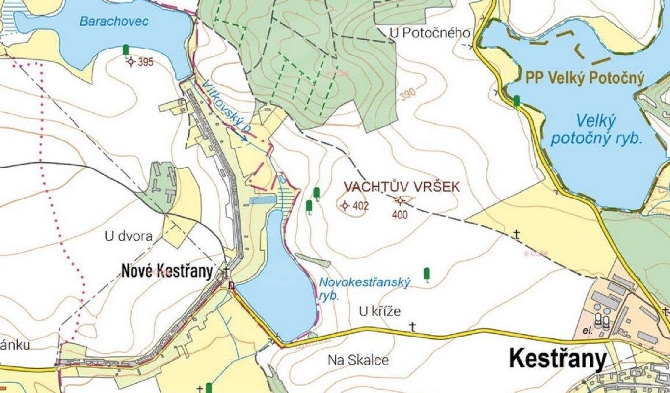 Prodej zahrada - Vítkov, Štěkeň, 2 732 m²